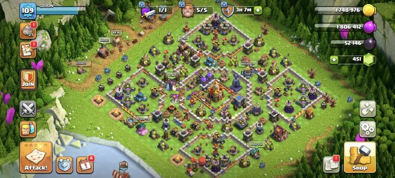 TH16 BEST ACCOUNT ➤NC FREE ➤EPIC: SB+MM+FB+RS ➤HEROES: 50-44-32-21-1 ➤132 WS ➤XP-109 ➤FULL ACCESS ➤BEST DEAL