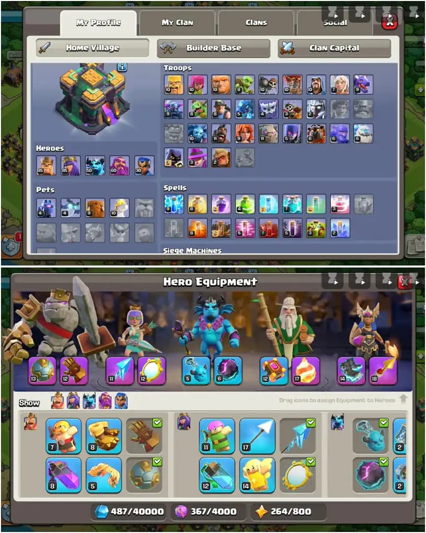 TH14 FULL MAX || NOTHING TO LEFT || 100% MAX || A_TO_Z ALL EPIC AVAILABLE || EVERYTHING MAX OUT || BEST DEAL || FULL ACCESS