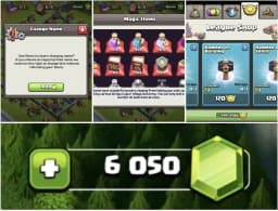 6050 GEMS | TH17 NEAR  MAX | GG-MAX | MAX EPIC | HEROES: 92-95-57-66-42 | NC YES | MAX DFC | PURPLE WALL | XP-197 | 6B | FULL ACCESS