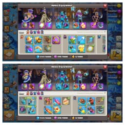 Happy Christmas 🎄 Us Local Super Rare Account ✨ 4500 Ws 🔥 Th 17 Super Rare ✨ Huge Hero Skin+Scenery 🔥 Epic Equipment 🔥 Huge Collection