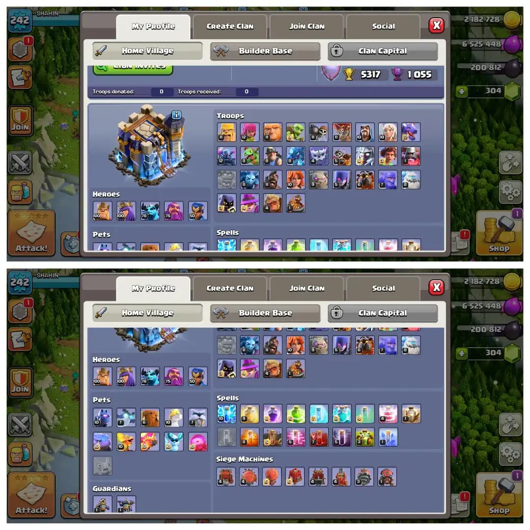 Christmas Offer 🎄 Th 18 Super Account ✨ Almost Max ✨ Heros 100-100-76-75-50 🔥 High Epic Equipment 🔥 Super Quality Account ✨ Big Discount