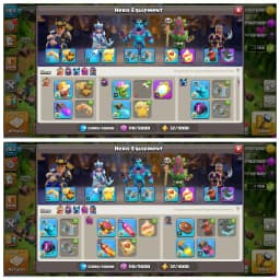 Christmas Offer 🎄Xp-283 🎄 Th 18 Super Account 🎄 Almost Max ✨ Heros 100-100-77-75-50 🔥 Epic Equipment 🔥 Super Quality Account ✨ Big Discount