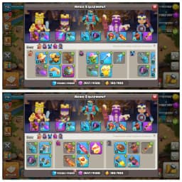 Super Discount For Christmas🎄Th 15 Max Account🎄Purple Wall🎄Hero 90-90-64-65-40 🔥 Epic Equipment🎄Every Side Super Quality ✨ Big Discount