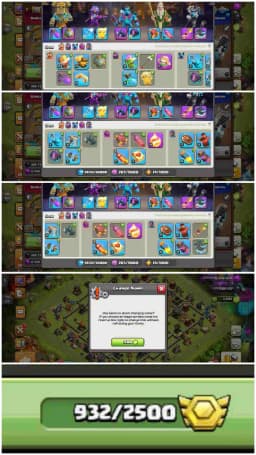 EXP-265 ➤TH- 17 ALMOST BASE MAXED ➤2 HERO | 1 EPIC MAX OTHERS HIGH ➤ ➤HEROS- 89-96-75-75-50➤6 EPIC EQUIPMENT ➤ MADEL- 1303 ➤NC- YES