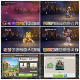 Th17 Fully Max ➤ Heros - 100-100-90-75-50 Full Max➤ 5 Epic Equipment Max  ➤10 Skin ➤High Seas Scenery   ➤ Full access ➤ BEST-DEAL