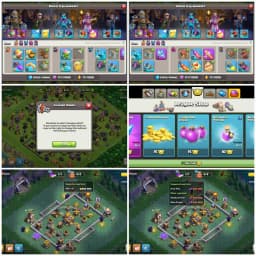 TH18 MAXED ➤5 HERO MAX | 7 EPIC MAX ➤HEROS- 105-105-95-80-55➤XP-250 | 12 EPIC ➤ MADEL- 242 ➤NC- 1500