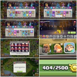 EXP-263 | TH18 ALMOST MAX | MAX HERO | 6 EPIC MAX OTHERS HIGH | HEROS- 104-105-94-80-55 | 13 EPIC | NC-404 | MADELS-404 | FULL ACCESS