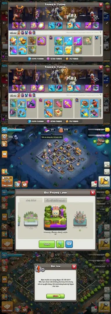 [HOT OFFER] TH18 ACCOUNT ➠ [7 EPIC MAX] SUMERI SET COMPLETE WALLS MAX ➠ GOOD HERO ➠ STRONG DEFENSE ➠ 7 EPICS MAX ➠NC YES AVAILABLE