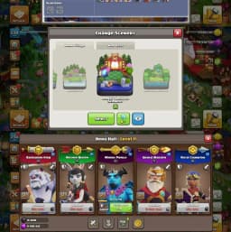 476 Rank || TH/17 Global  || 5 hero Max || 100% Max Wall & Dfc & Profile || Nc Yes || Paid Scenery || Huge Hero Skin || Full Access