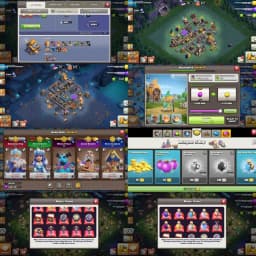 Stacked Th18 Near Max | All Epic Equipments Max | High War Stars-5025 | High XP-270 | 16K Legacy Cups | 29X OP Skins| 4X Scenery |CWL-1552