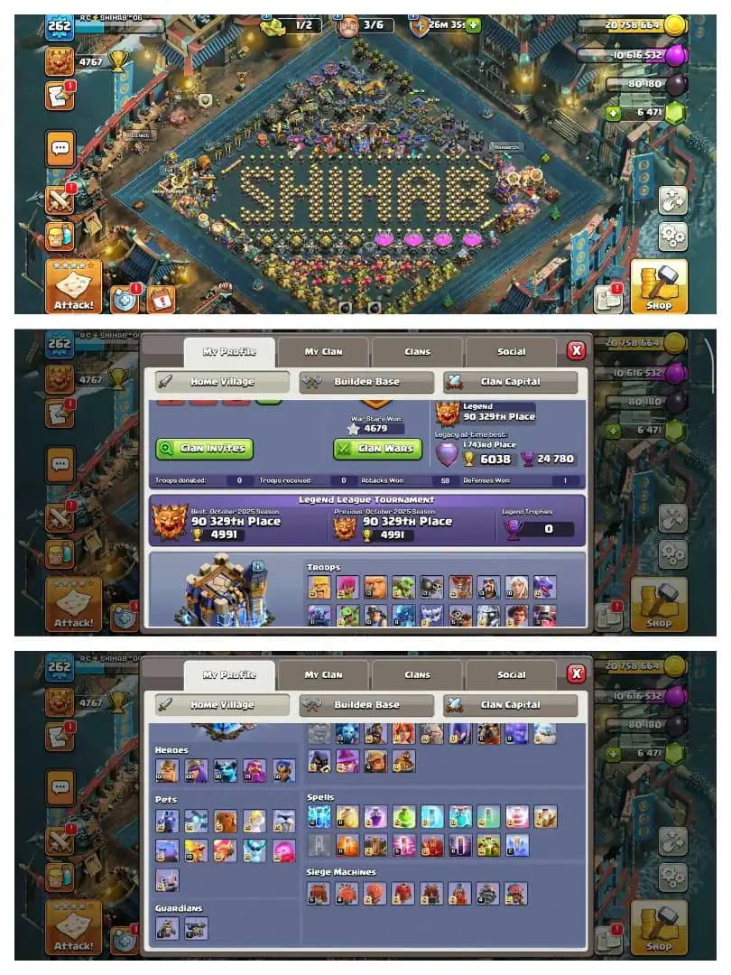 CHRISTMAS OFFER | EXP-262 | TH18 NEAR MAX | 6 EPIC MAX | HEROS- 100-100-90-75-50 | FULL ACCESS | 12 EPIC EQUIPMENT | BEST DEAL