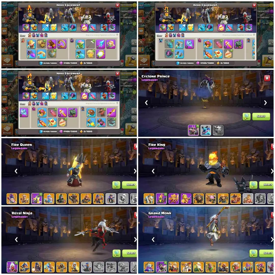 CHRISTMAS OFFER | EXP-262 | TH18 NEAR MAX | 6 EPIC MAX | HEROS- 100-100-90-75-50 | FULL ACCESS | 12 EPIC EQUIPMENT | BEST DEAL