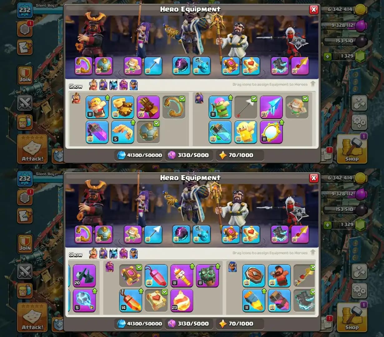 [Hot Offer] TH-18] [7X EPIC MAX] [NC YES] [HEROES: 100|100|88|75|51] CWL-479 | iTEMS] Xp-232 | 11X Skin | Full Access