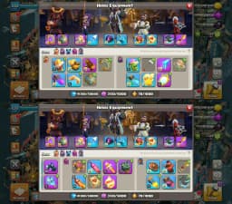 [Hot Offer] TH-18] [7X EPIC MAX] [NC YES] [HEROES: 100|100|88|75|51] CWL-479 | iTEMS] Xp-232 | 11X Skin | Full Access