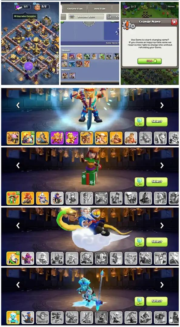 [Cheapest] TH 17 99% MAX |274 XP | All Max Equipment | Max Hypercharge | Heros: 100/100/80/75/50 | Max Builder Hall | 13× Hero Skin | QUICKLY Delivery