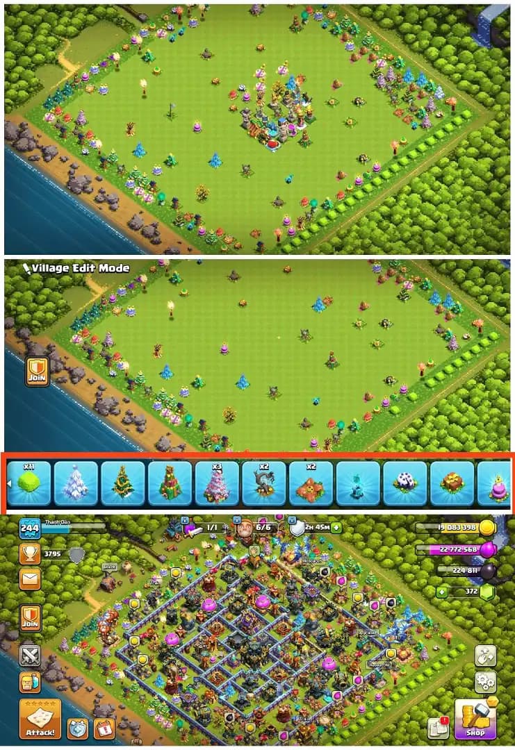 [Cheapest] TH 17 Almost Max || 4 HERO MAX || Max Troops || 244 XP || FULL LOADED TREE || B.B Max || Nc Yes || Full Access || Heroes: 100+100+71+75+50