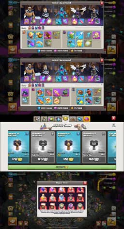 [TOP MAX DEAL] TH-18 MAX [5X HERO MAX] [9X EPIC MAXED] [ NC FREE] [MAGIC SET] [CWL MEDALS-340] AXP-226 [FULL ACCESS]