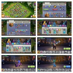 Very Cheap ➤th 16 full max➤heros 83_87_50_66_33➤96% defence max➤nc available➤good equipment➤instant delivery