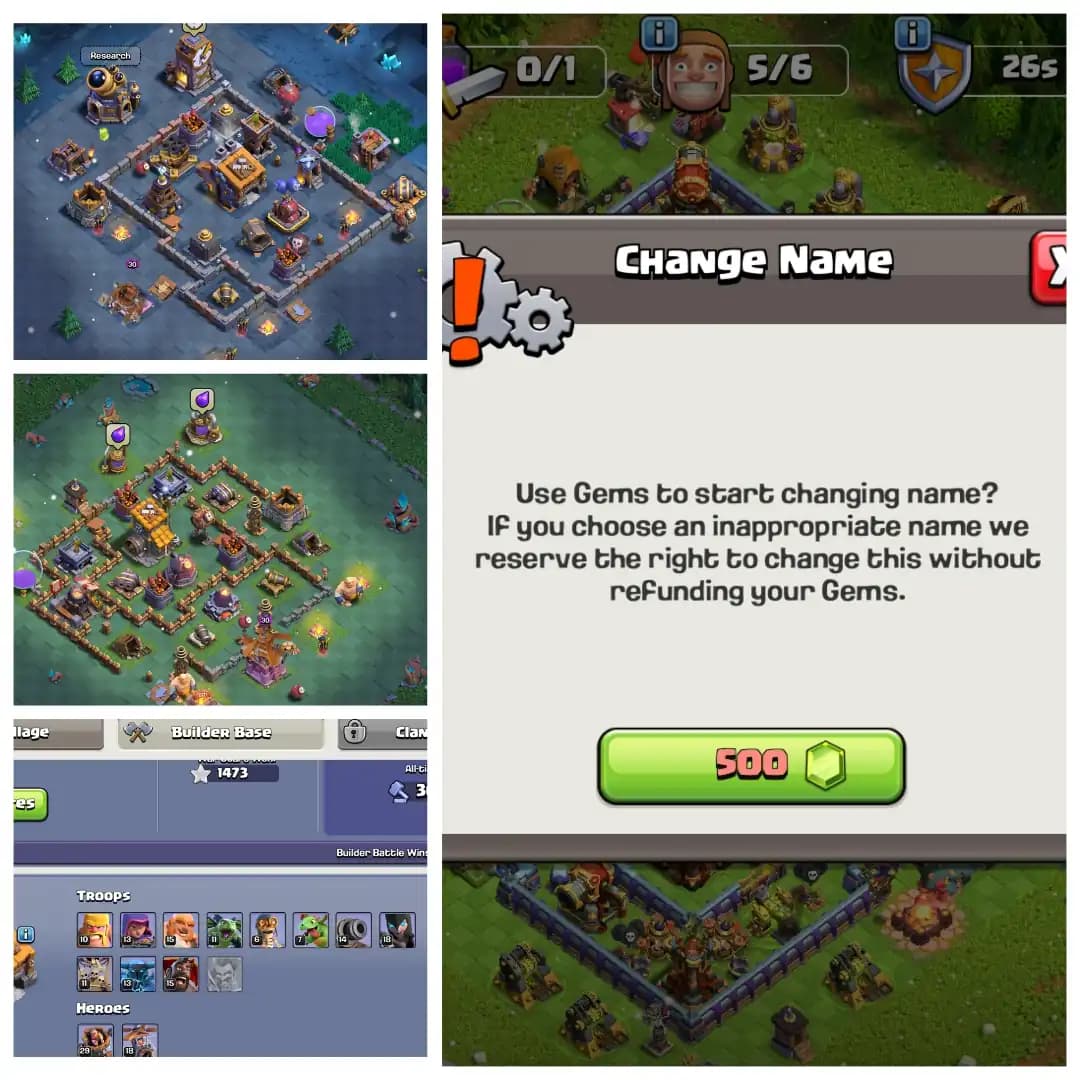 Christmas Offer🎄Th 17 Super Quality Account🎄Heros 95-92-53-67-42🎄Purple Wall🎄Epic Equipment🎄Lab+Def Super Quality