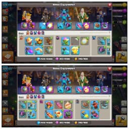 Christmas Offer🎄Th 16 Super Quality Account🔥Golden Wall👈Super Epic Equipment✨Heros 81-80-57-55-30✨Huge Collection