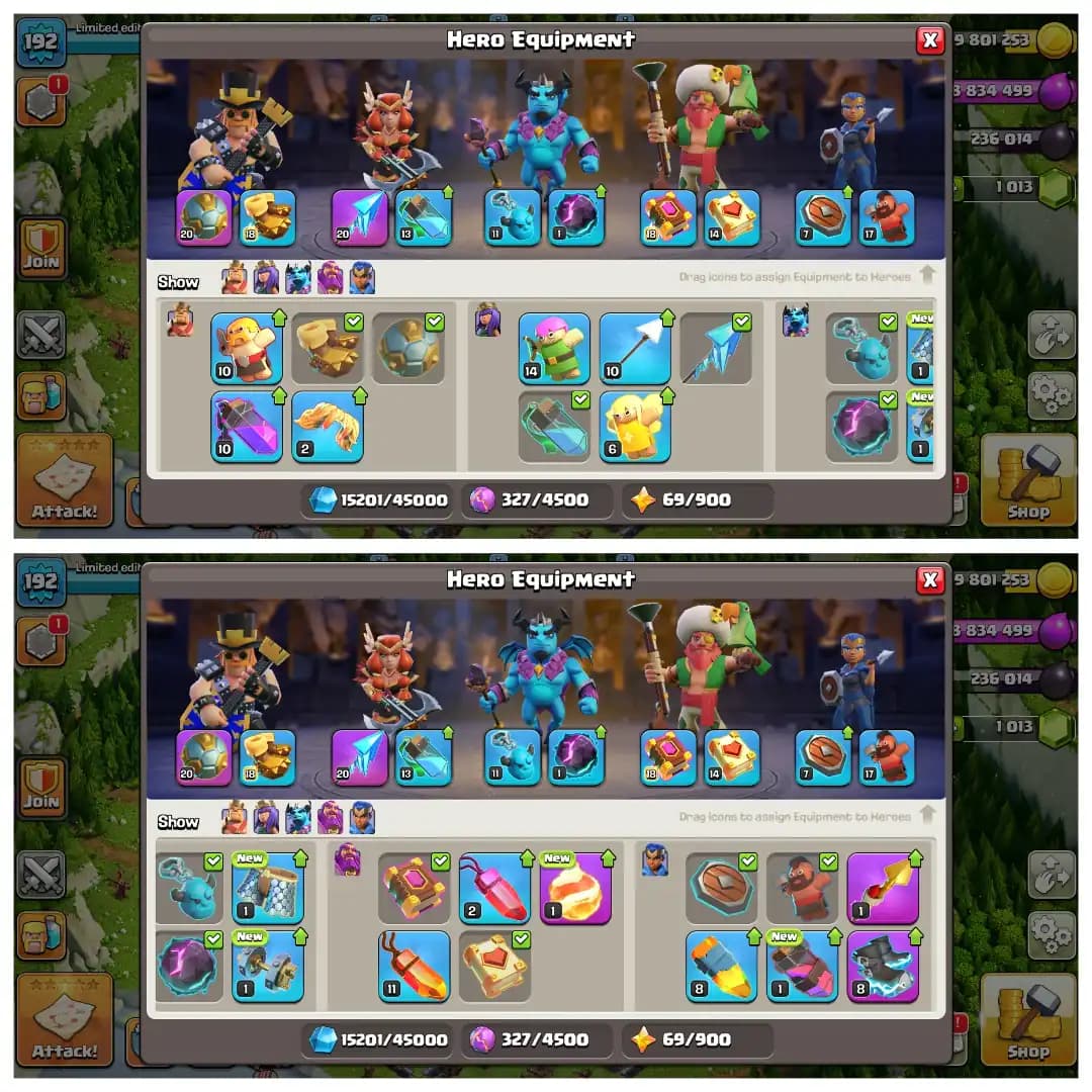 Christmas Offer🎄Th 17 High Quality Account👈Good Epic Equipment🎄Heros 66-86-63-63-29✨Huge Collection