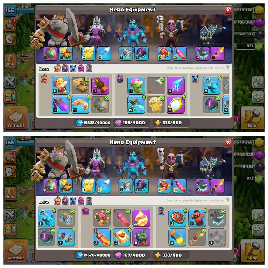 Christmas Offer🎄Th 16 High Quality Account👈Purple Wall✨Super Epic Equipment🎄Heros 75-79-51-53-30✨Huge Collection