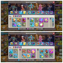 Christmas Offer 🎄 Th 18 Super Account ✨ Almost Max ✨ Heros 100-100-81-75-50🎄High Epic Equipment✨Super Quality Account ✨ Big Discount