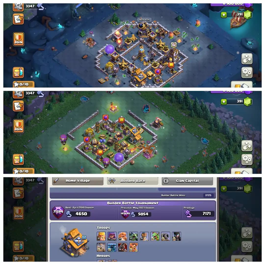 Christmas Offer 🎄 Th 18 Super Account ✨ Almost Max ✨ Heros 100-100-90-75-50🎄High Epic Equipment✨Super Quality Account