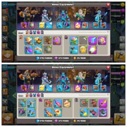 Christmas Offer 🎄 Th 18 Super Account ✨ Almost Max ✨ Heros 100-100-90-75-50🎄High Epic Equipment✨Super Quality Account