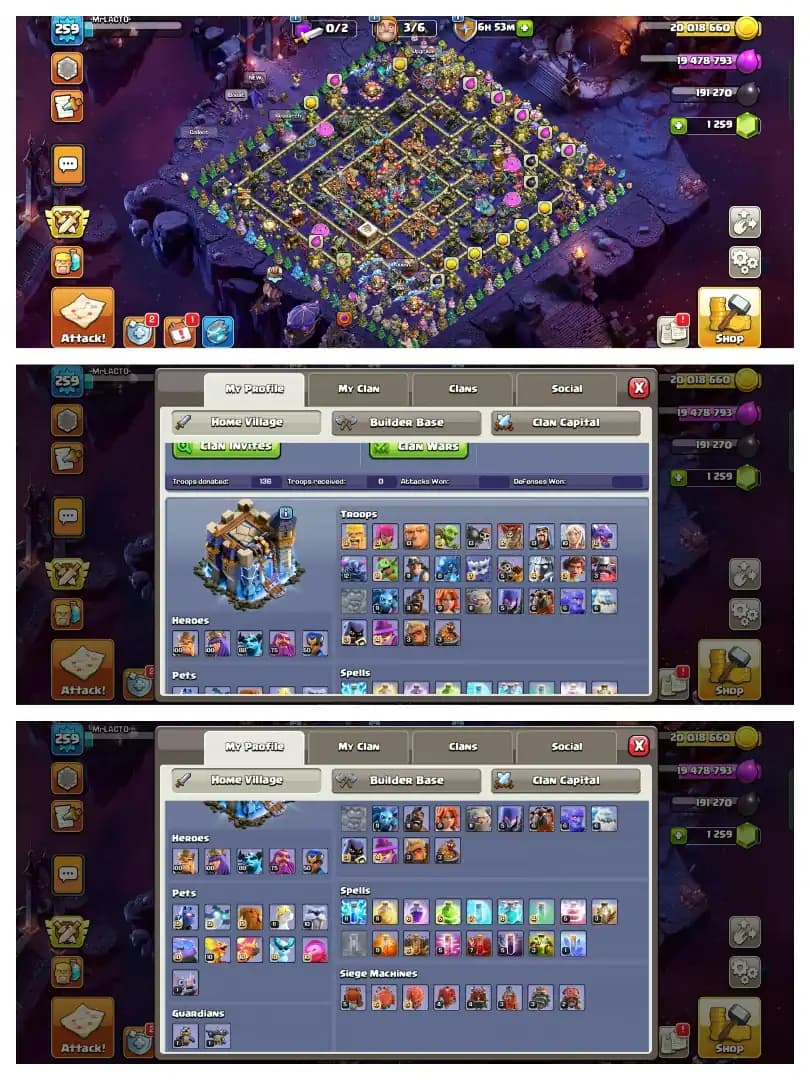 [SUPER CHEAP] EXP-259 ➤TH18 BASE MAXED ➤PREVIOUS 4 HEROS MAXED | 9 EPICS MAX ➤HEROS- 101-100-88-75-50➤9 EPIC EQUIPMENT ➤NC- 1000➤