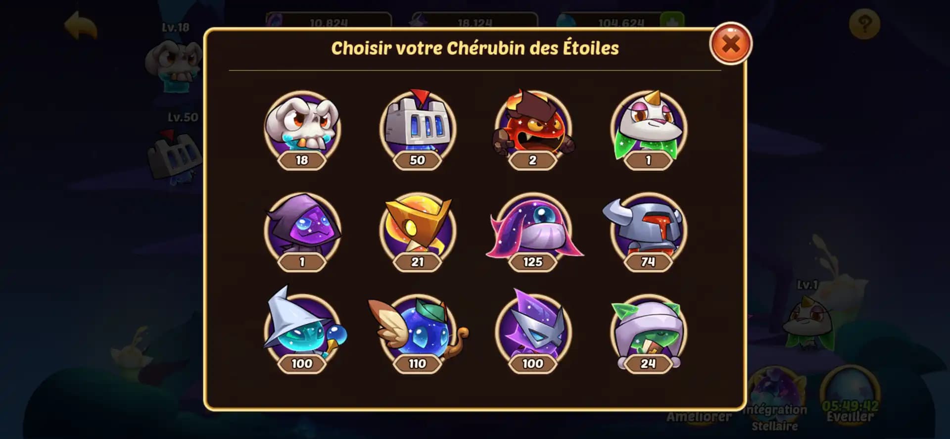 IOS | LVL265 | VIP 3 | 6 Void heroes + 11E5 | 350M Power