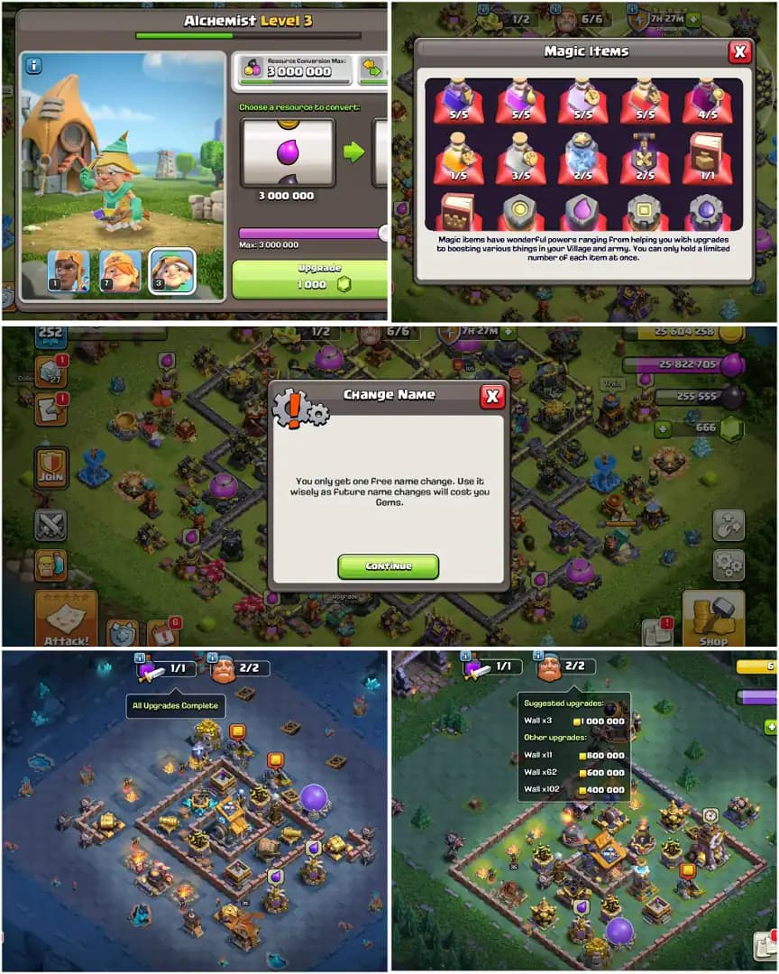 [WROLD BEST DEAL] TH18 FULLY MAX ★ 5 HEROES MAX ★ 4 EPIC MAX ★ MAX WALL ★ 2700+ WS ★ NC FREE ★ XP-252 ★ FULL ACCESS ★ TO BUYER MAIL