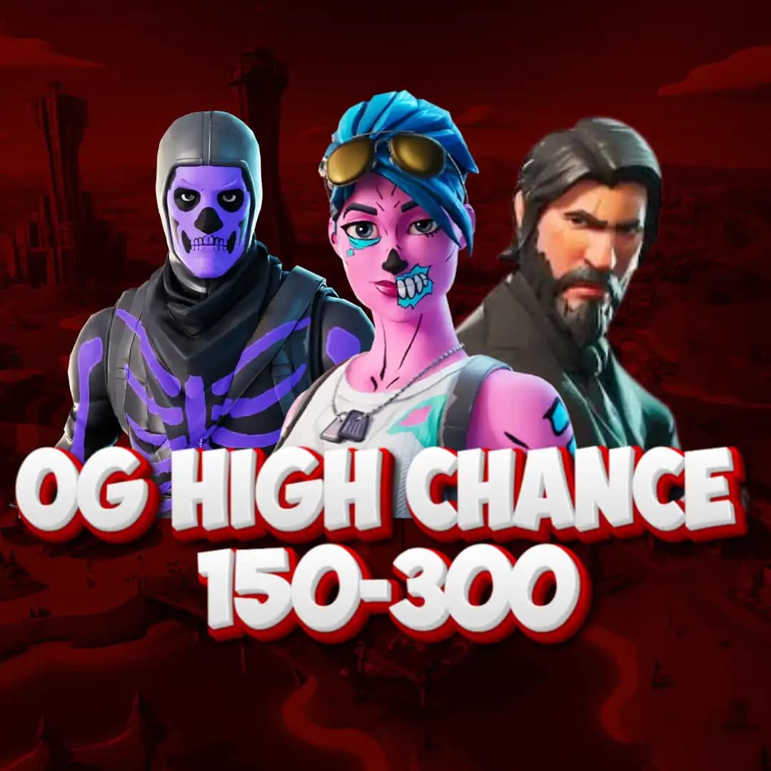 150–300 OG Fortnite skins: Chance for Travis Scott, IKONIK, Galaxy, Sparkle Specialist, Black Knight, Merry Mint Axe, Take the L & more!