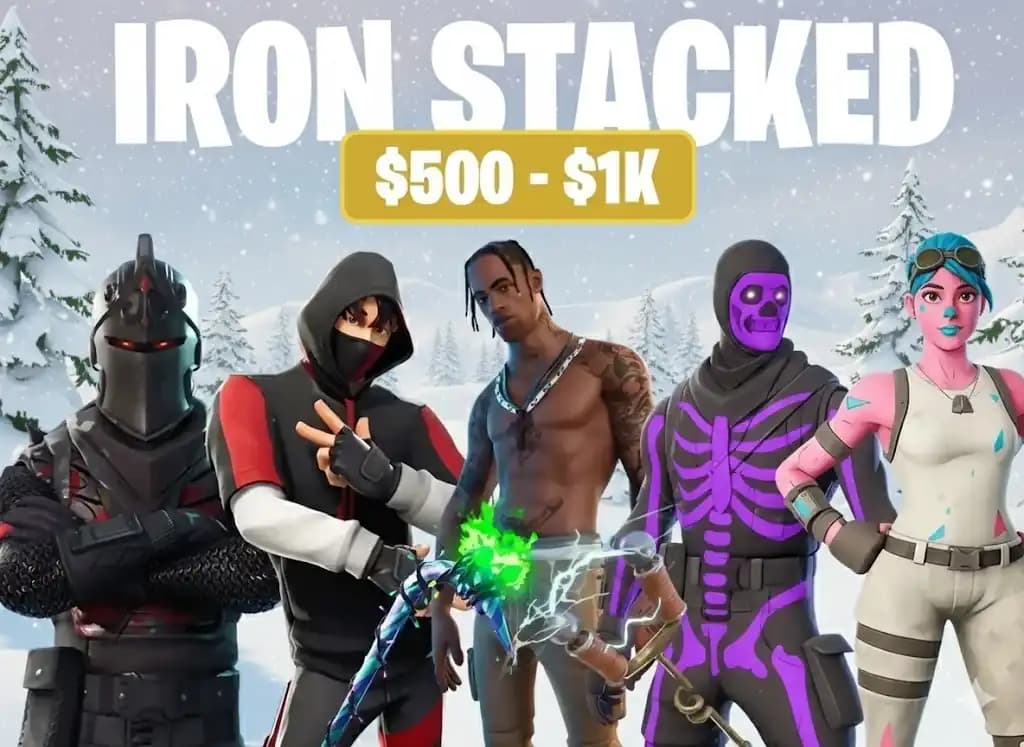 Iron Account | STACKED