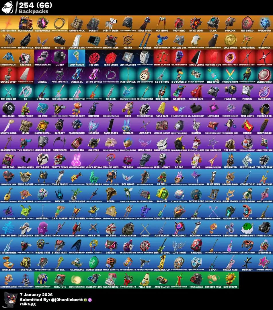 🎮 [PC-PSN-XBOX] 199 skins! OG STW, Travis Scott, Astro Jack, Gold Brutus & Midas, Tart Tycoon, Sub Commander, Havoc, Trailblazer, Valeria