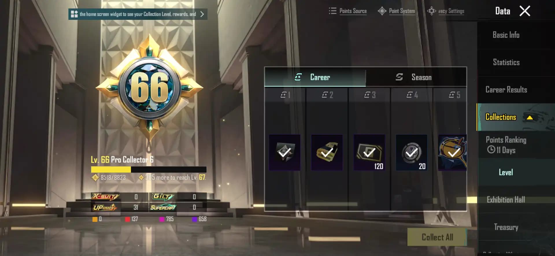 ULTRA RARE PUBG ACCOUNT | MAX M416 GLACIER | 32 GUN LABS | 3× CONQUEROR