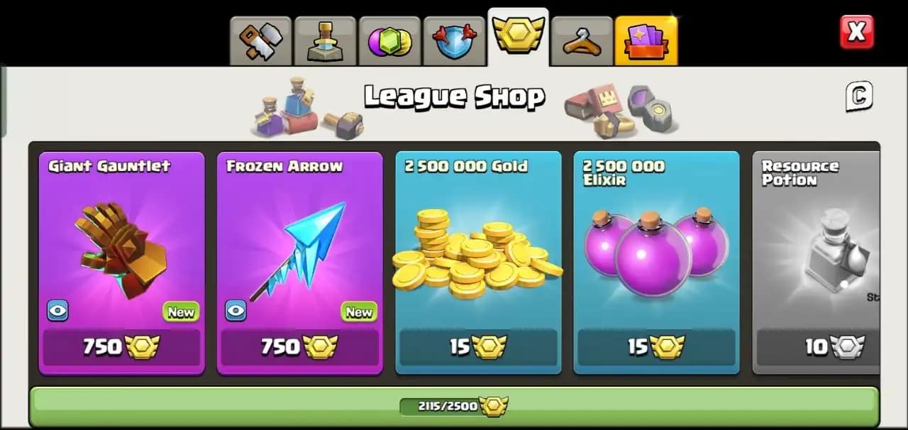❄️COC🚀 TH13🌟2115 Raid Medals✨ (BK55,AQ69,GW46,RC12) ✨ Free NameChange✨Instant Delivery 📸Check Photos❄️
