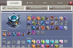 ❄️COC🚀 TH13🌟165Xp✨ (BK68,AQ70,GW50,RC19) ✨Max Defence✨ Free NameChange✨Instant Delivery 📸Check Photos❄️