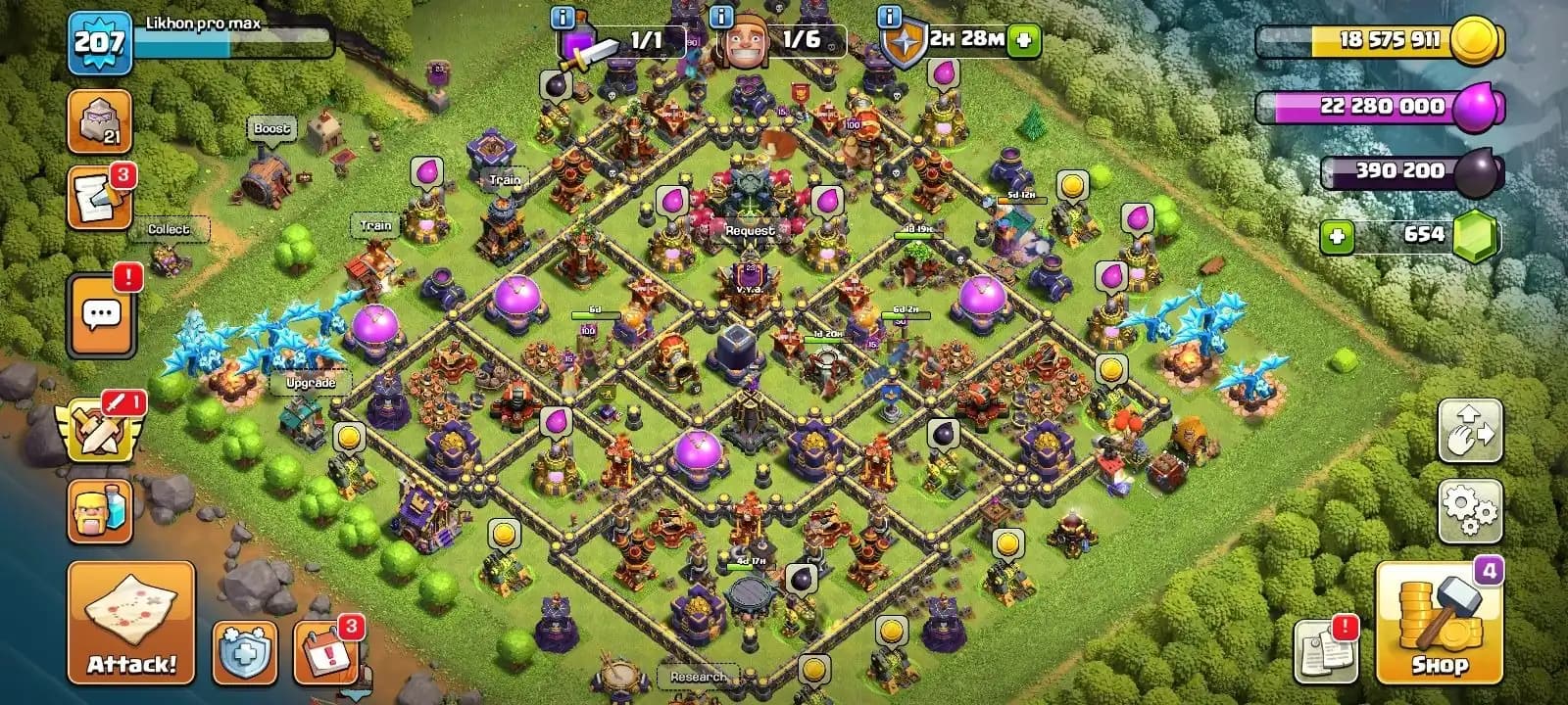 Best Offer] ✪ TH-17 MAX] ✪ HEROES-91/91/59/66/41] ✪ MAX EPIC] ✪ Walls Max] ✪ NC YES] ✪ Full Access] Xp-207