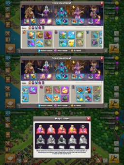 [10% Discount]➪ TH-18 Near MAX]➪[100-105-86-80-50 Heroes]➪5 Epic Max]➜ Best Offer] 3758 Ws | Full Access] Xp-243 | Max Type Wall | Best Deal