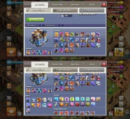 [Very Best Deal] Th18 Full Max➤Heros[105-105-95-80-55] ➤4 Epic Max ➤Lots Magic Items ➤Profile & Defance Max ➤Bh full Max ➤All Pets Max