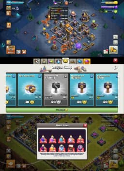 [Very Best Deal] Th18 Full Max➤Heros[105-105-95-80-55] ➤4 Epic Max ➤Lots Magic Items ➤Profile & Defance Max ➤Bh full Max ➤All Pets Max
