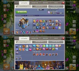 Th18 Near Max ✫Heros [105-105-95-80-55] Max Defence + Wall ✫ Max Profile ✫ XP-240 ✫ Medal & Magic Items✫Everything High Lvl ✫Full Access
