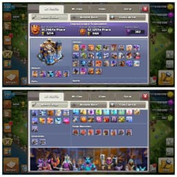 [Awesome Deal] Th18 Fully Max ➤5 Heroes Max ➤8 epic Max ➤wall/Defence Max ➤Same as pictures ➤Nc-500 | Xp-235 | Max Type Profile | Full Access