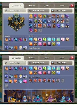 [Great Deal] Th-17 Fully Max ➤Heroes:-90/91/43/70/43 ➤10 Epic equipments ➤Same as pictures ➤Nc-500 | Full Access | Gd Dfc And Troops