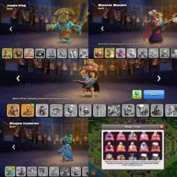 【All Wall & Defence Max】➠Royal Th18 Max➠【Hero➾101/105/75/51】➠11 Royal Epic Max➠Free Nc➠Full Ownership➠Fast Delivery➠