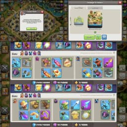 Hero 【95/95/70/75/45】✦Th17 Max✦Ready To Th18✦【World Best Max Equipment】✦Defence & Wall Max✦Nc Available✦Full Ownership✦