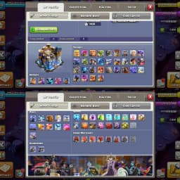 【Demanded Cosmic Set】➽Th18 Full Max➽【Hero➾105/105/80/55】➽12 Gear Epic Max➽Very Rare Account➽Full Ownership➽Instant Deliver➽