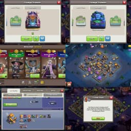 【Demanded Cosmic Set】➽Th18 Full Max➽【Hero➾105/105/80/55】➽12 Gear Epic Max➽Very Rare Account➽Full Ownership➽Instant Deliver➽