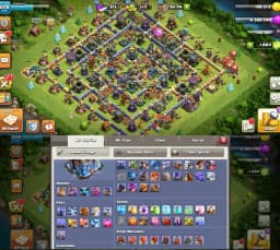 (RERE SKIN) TH18 NEAR MAX ➤MAX DEFENSE ➤Heros_92-100-70-50 ✮ EQUIPMENT MAX ➤NC_YES ➤XP-224 | SAFE AND FAST DELIVERY➤ BEST DEAL
